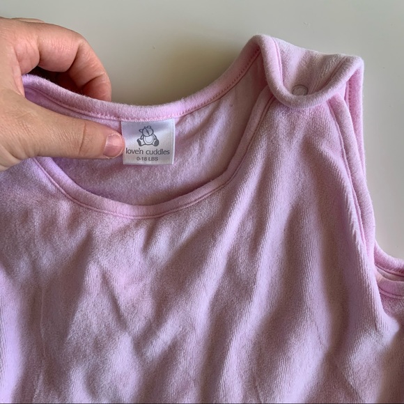 Pink Flannel Sleep Sack ✨ - Picture 2 of 6